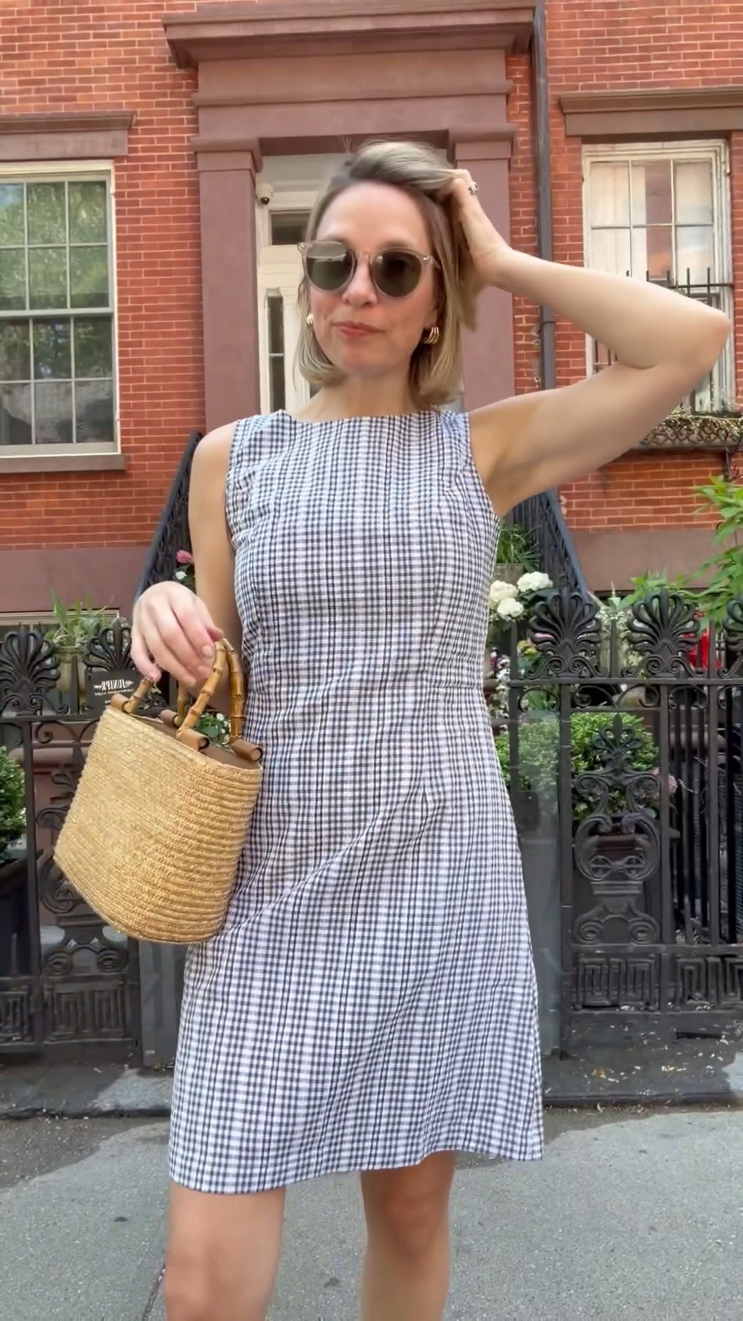 Gingham dress. Memorial Day outfit

#LTKootd #LTKgrwm #LTKTravel