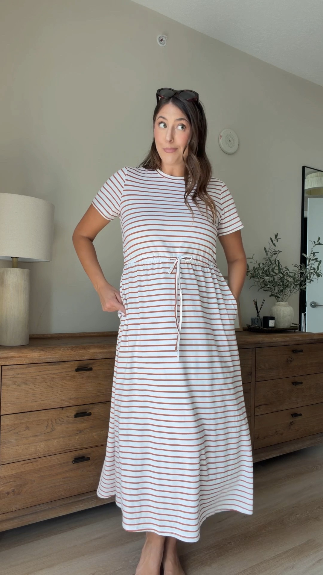 The easiest throw-on striped dress 🤍

striped midi dress, casual everyday outfit, comfy summer dress, neutral striped look, amazon fashion find, easy mom style, effortless chic outfit

#LTKmomlife #LTKTravel #LTKootd
