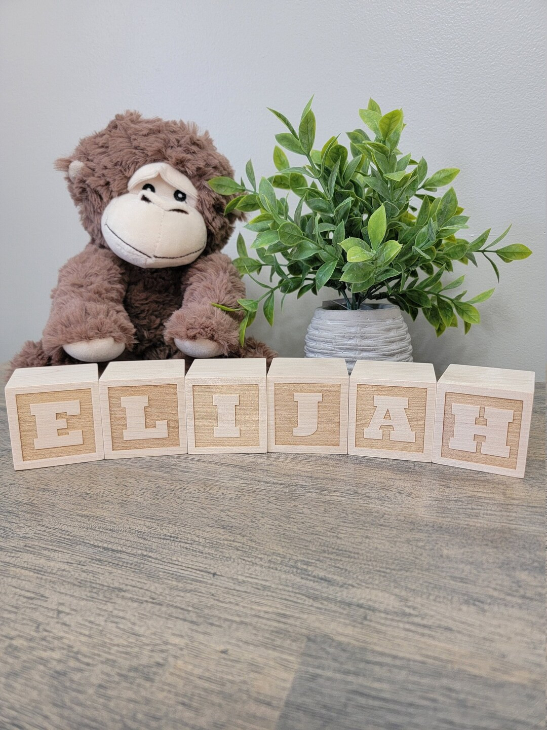 Personalized Wooden Blocks Name Blocks Alphabet Baby - Etsy | Etsy (US)