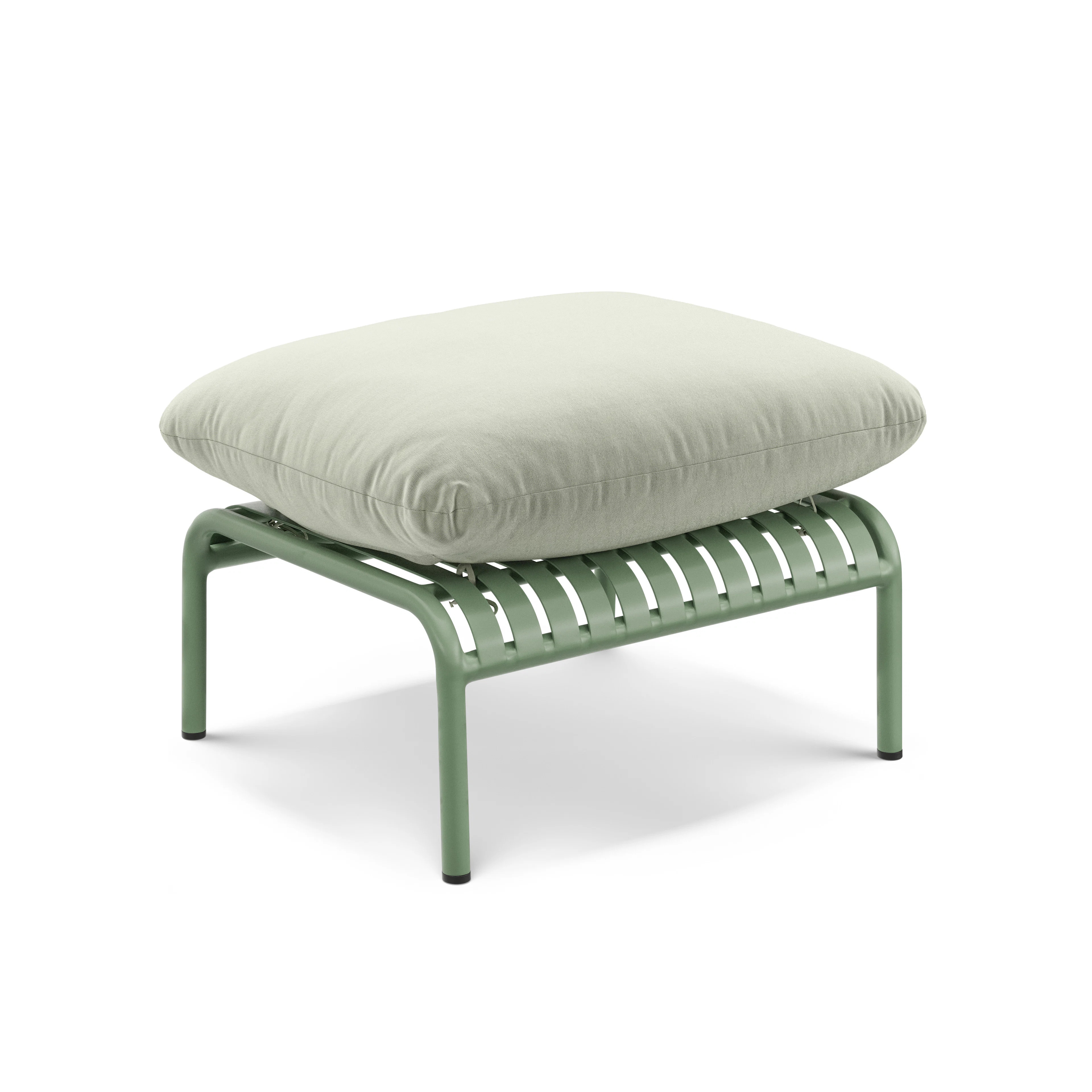 Sarek 29.5" Outdoor Ottoman - Sunbrella® Mint | Article