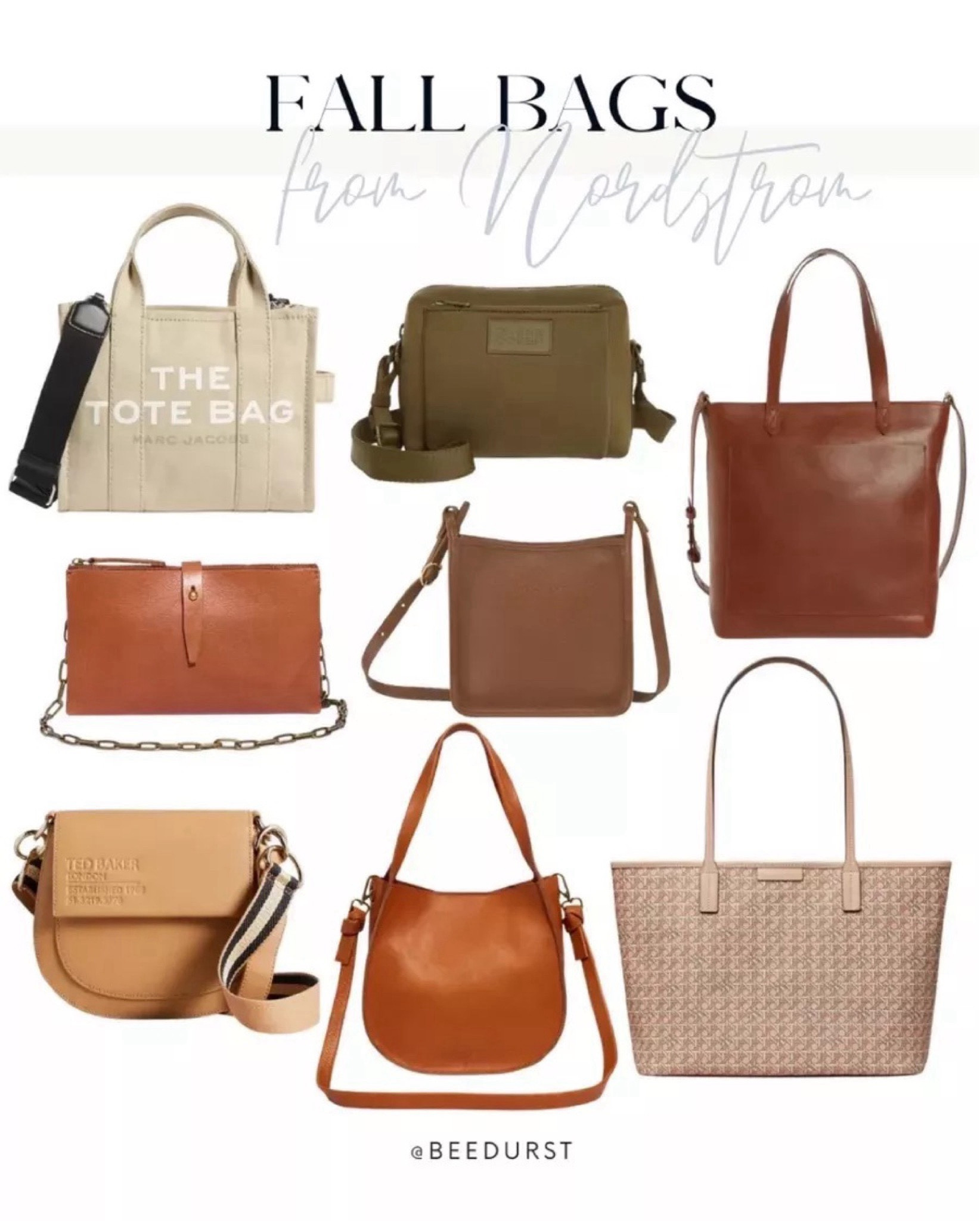 
Rounding up some of the best tote bags for Fall and work bags for the office. Nordstrom has great selection of  fall bags and totes for back to school. Nordstrom purse for fall, leather satchel, fall fashion, crossbody bag, small tote bag, crossbody bag #LTKstyletip #ltkseasonal

#LTKBacktoSchool #LTKItBag #LTKStyleTip