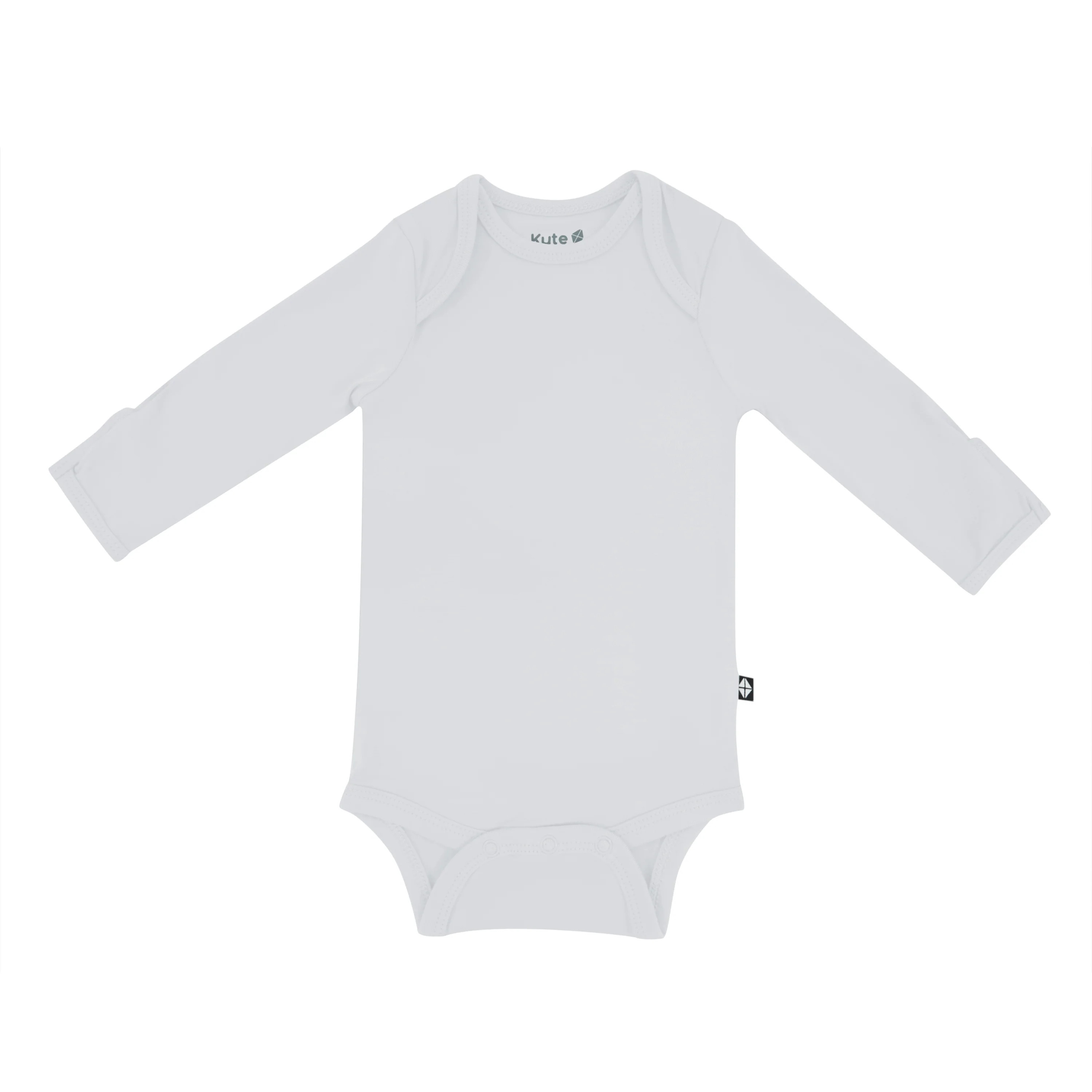 Long Sleeve Bodysuit in Storm | Kyte BABY