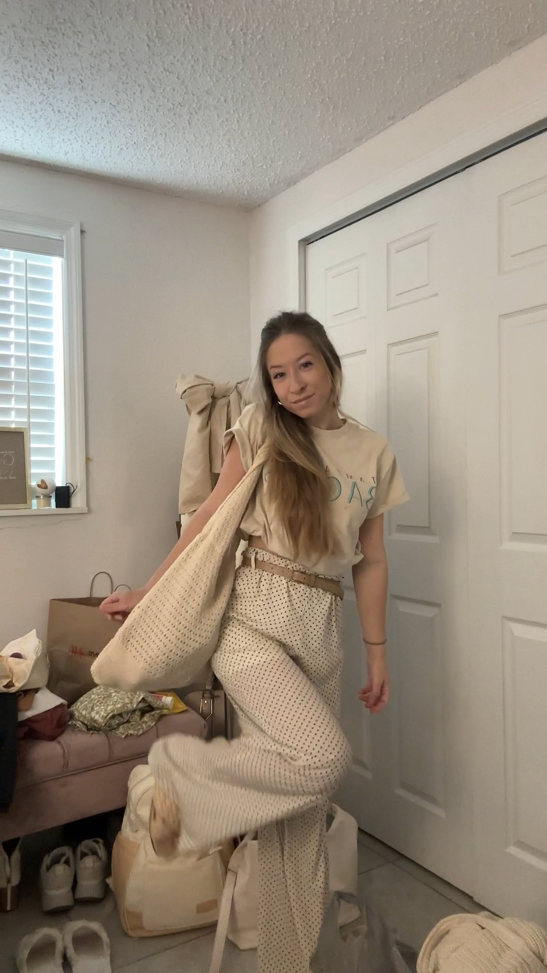 Spring polka dot outfit🫶🏻

#LTKootd