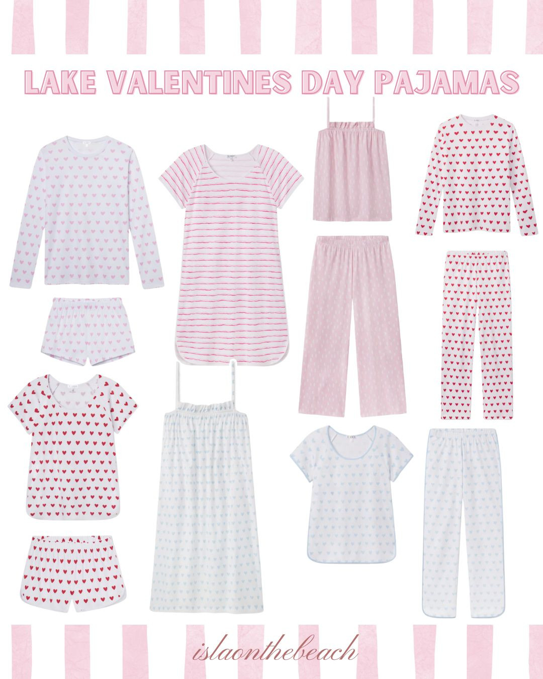 Valentines Day Pajamas from Lake Pajamas! 

 #LTKGiftGuide #LTKSeasonal
