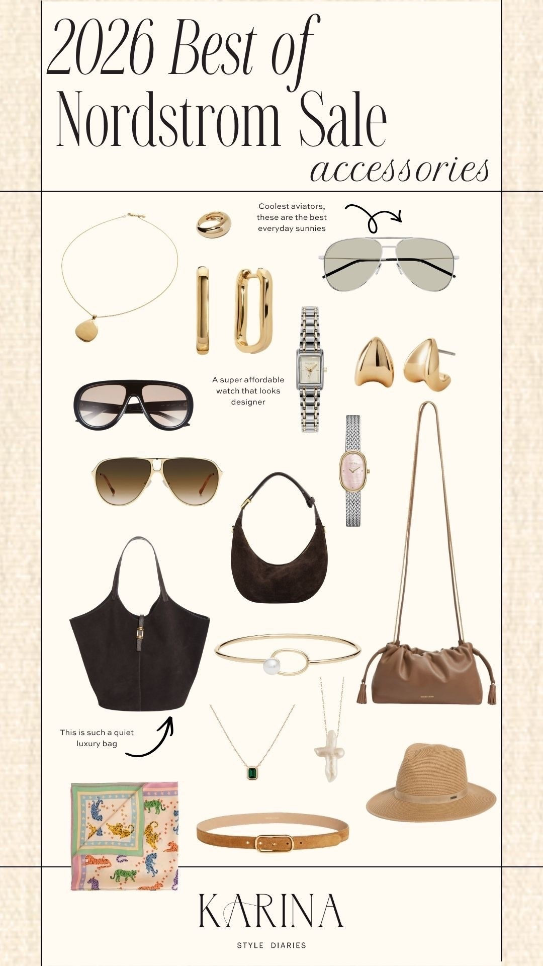 Nordstrom sale: don’t overlook the accessories at the nsale! So many fun designer sunnies, looking like aviators are in this fall which are my favs anyway! Love all the delicate jewelry and watches that look so expensive for less!

#LTKSaleAlert #LTKSeasonal #LTKOver40