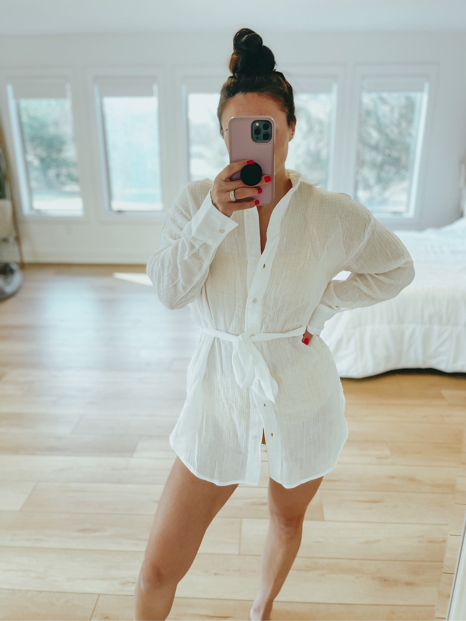 Beach cover up fits true to size. #abercrombie #coverup #vacationoutfit

#LTKsalealert #LTKunder50 #LTKstyletip