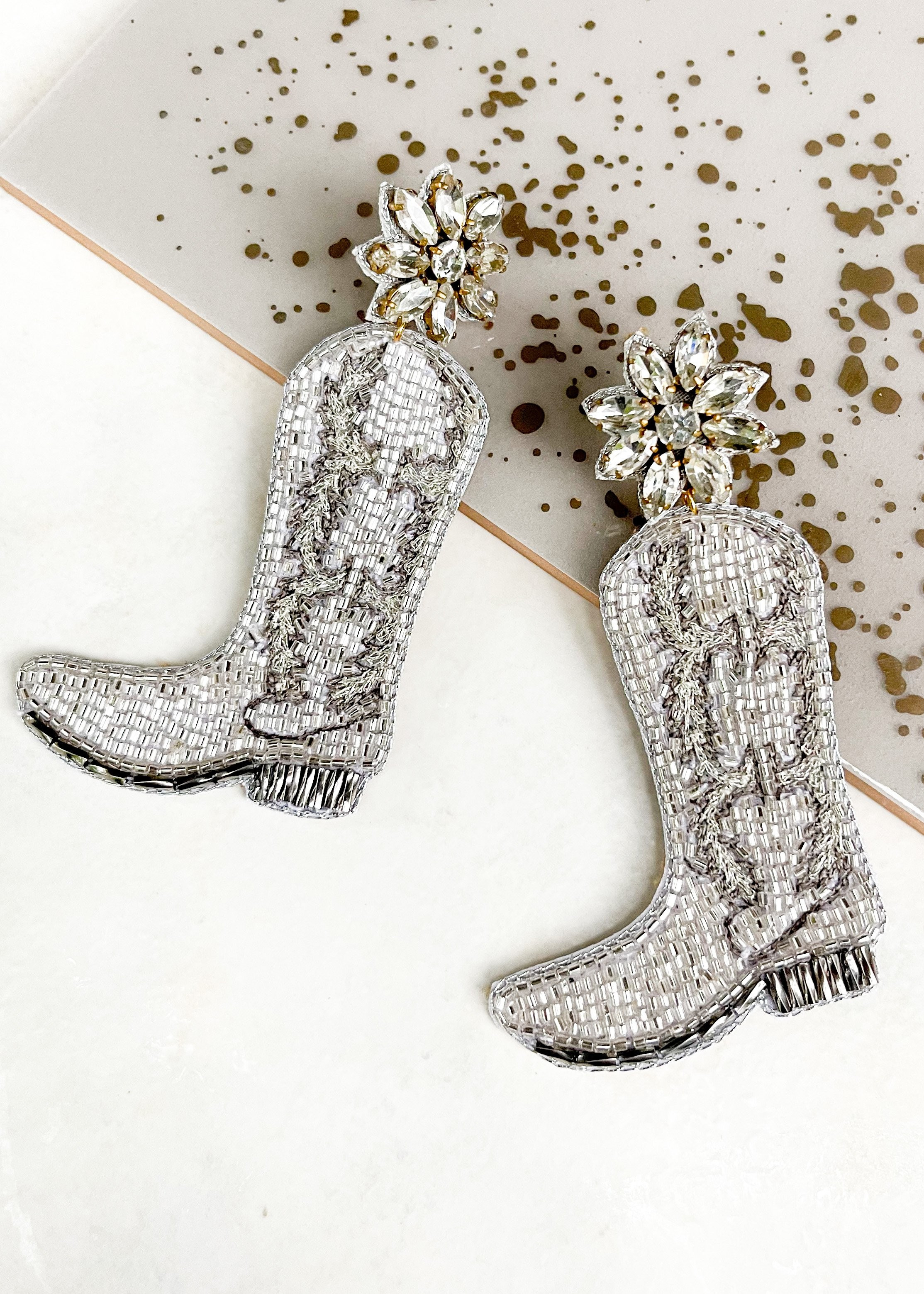 Dolly Boot Earrings | Dos Femmes, LLC