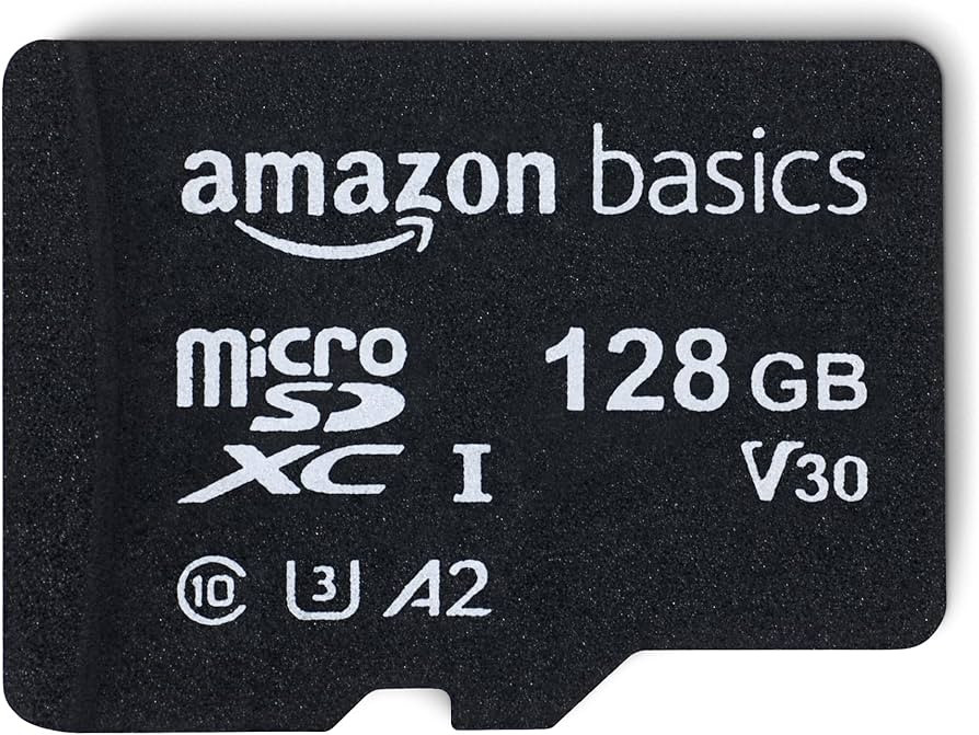 Amazon Basics microSDXC Memory Card with Full Size Adapter, A2, U3, Read Speed up to 100 MB/s, 12... | Amazon (US)