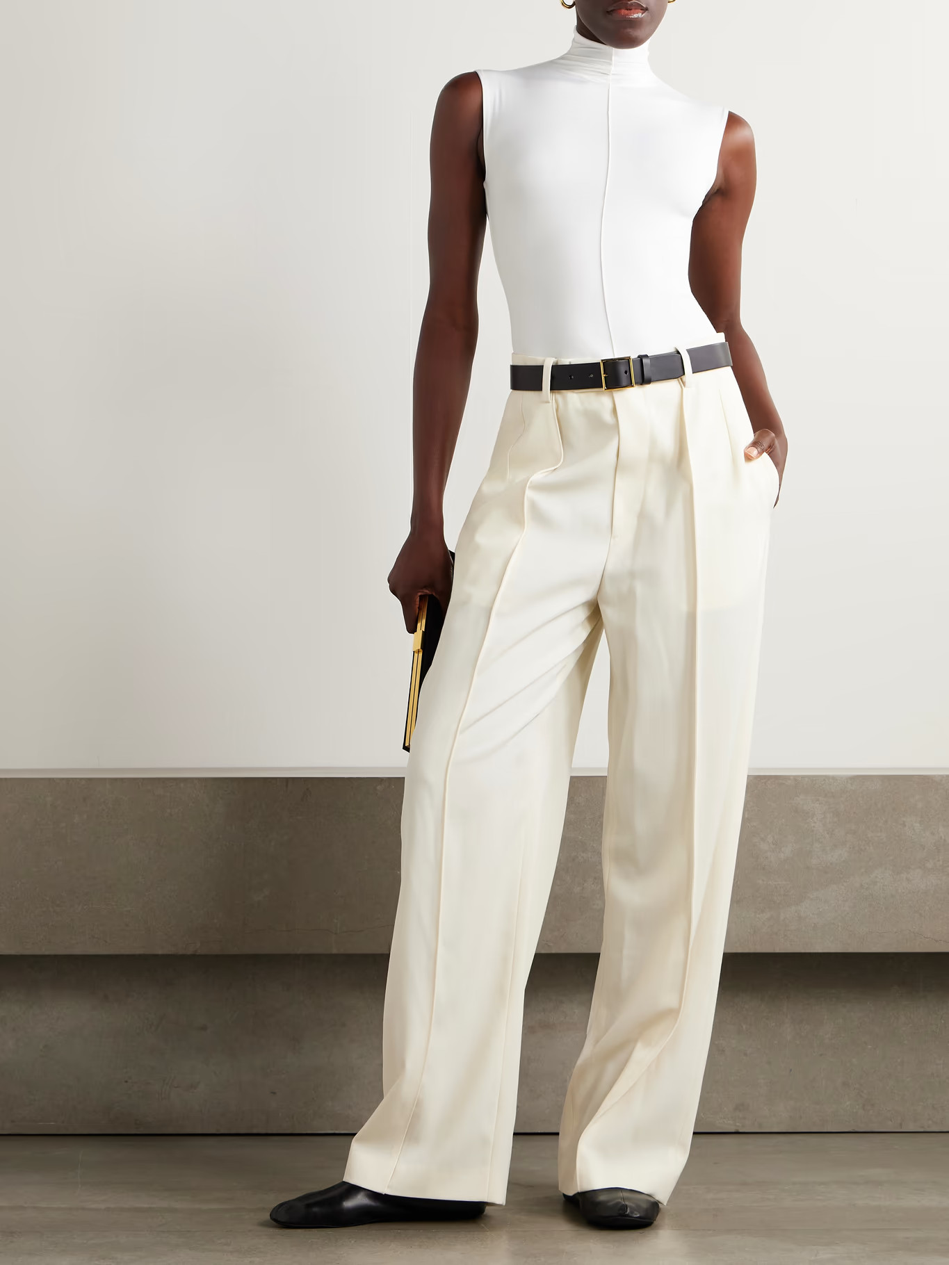 + RHW stretch-jersey turtleneck bodysuit | NET-A-PORTER APAC