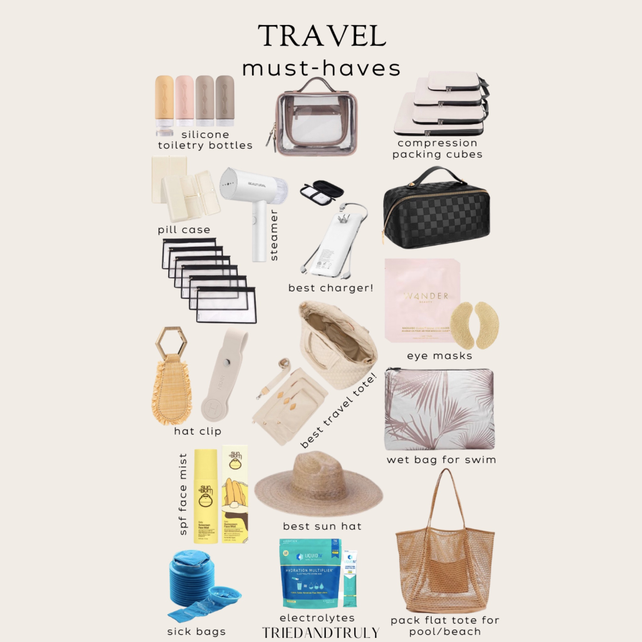 Travel Must-Haves!

Grab these for your next trip away! Vacation time! 

#LTKtravel #LTKstyletip #LTKfamily
