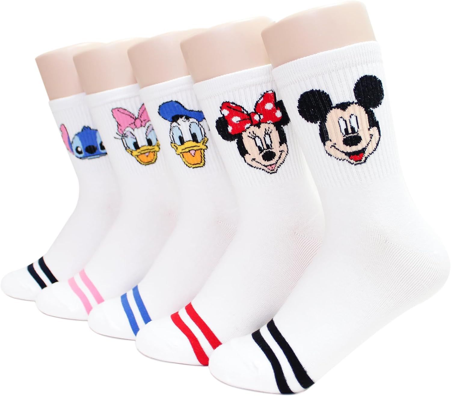 Socksense Cartoon Character Series Women's Original Crew Socks | Amazon (US)