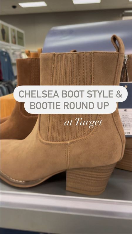 Chelsea boots and booties at target 