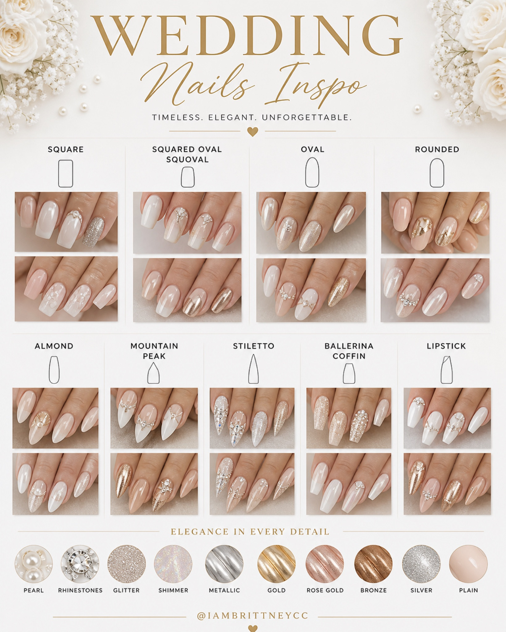 Wedding Nails Inspo

#LTKWedding