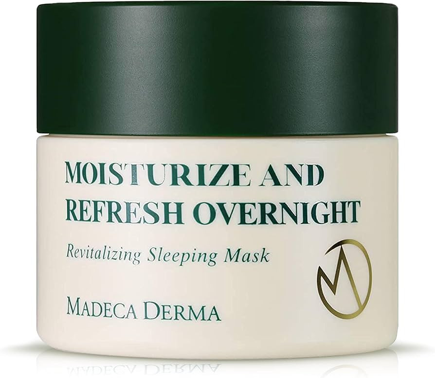 Madeca Derma Revitalizing Sleeping Mask, Overnight Sleep Mask, Korean Skin Care, Anti-Aging, Mois... | Amazon (US)