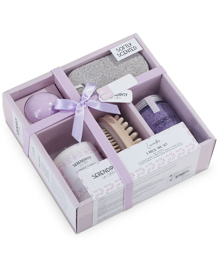 5-Pc. Spa Bath Gift Set | Macys (US)