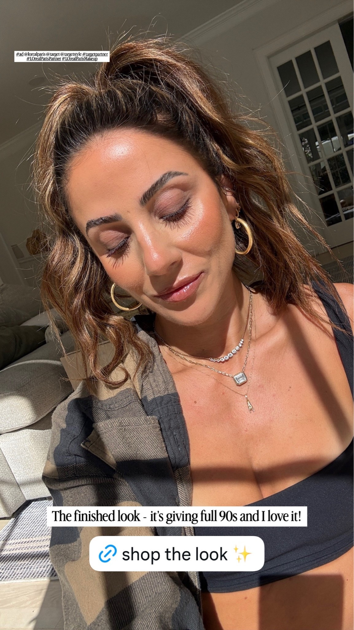 #ad

My Target x L'Oreal Paris monochromatic eye look, 90s-inspired and fully linked

@lorealparis @Target  @targetstyle 
#targetpartner #LOrealParisPartner #LOrealParisMakeup