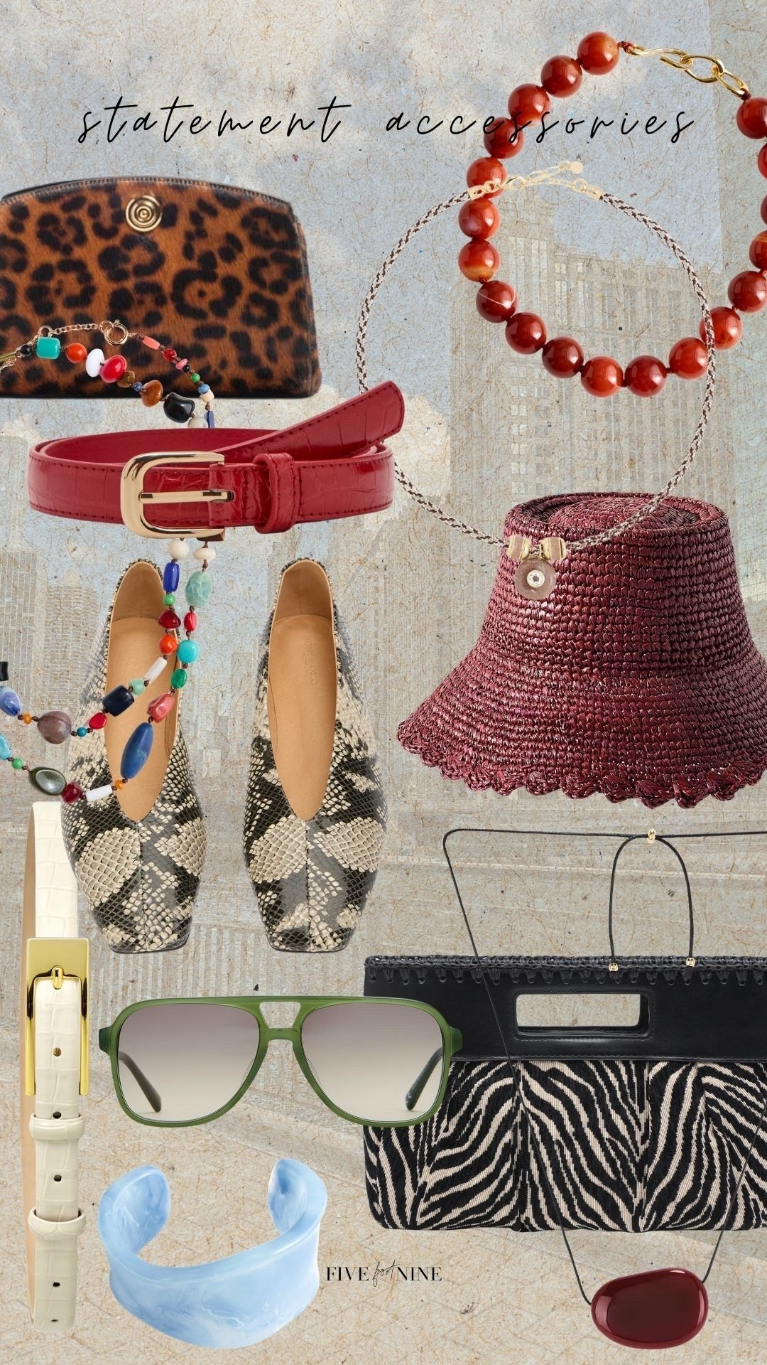 Statement accessories for summer

#LTKSeasonal