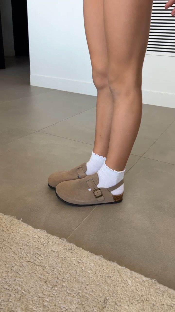 Dying over these girls clogs!! Got Harper’s normal size and they fit great! 

#LTKKids