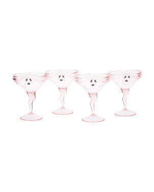 4pk Acrylic Ghost Cocktail Glasses | Marshalls