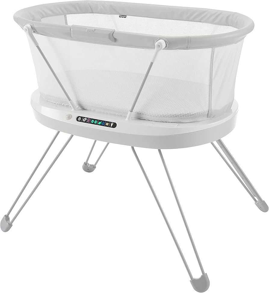 FISHER-PRICE BABY Bedside Sleeper Luminate Bassinet with Sound Detection plus Customizable Lights... | Amazon (US)