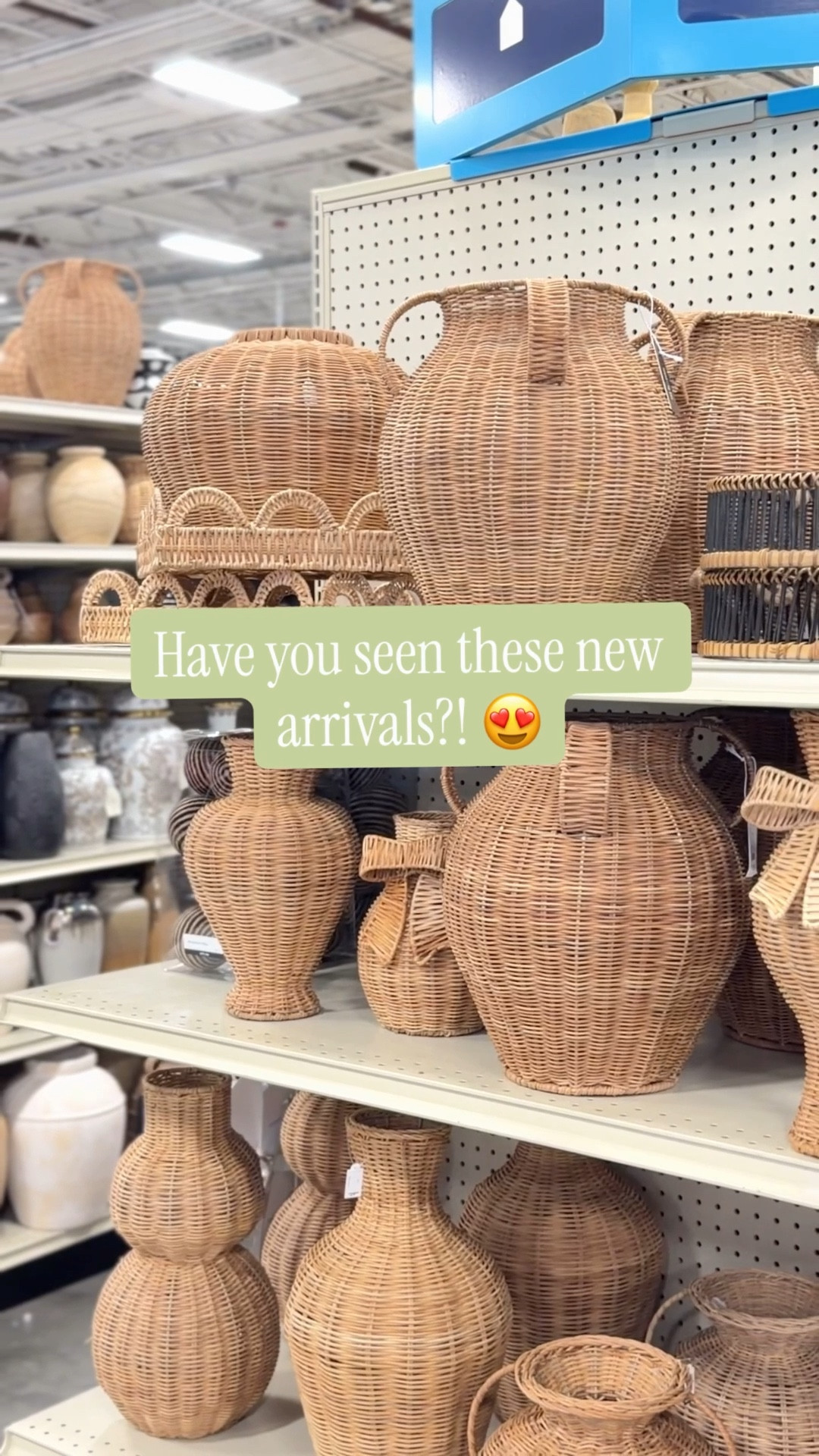 SO GOOD 🙌🏻 

At home store new arrivals, at home store planter, at home store vase, at home store decor, Rattan decor, blue and green decor, Grandmillennial home, Grandmillennial decor, designer look for less 

#LTKHome