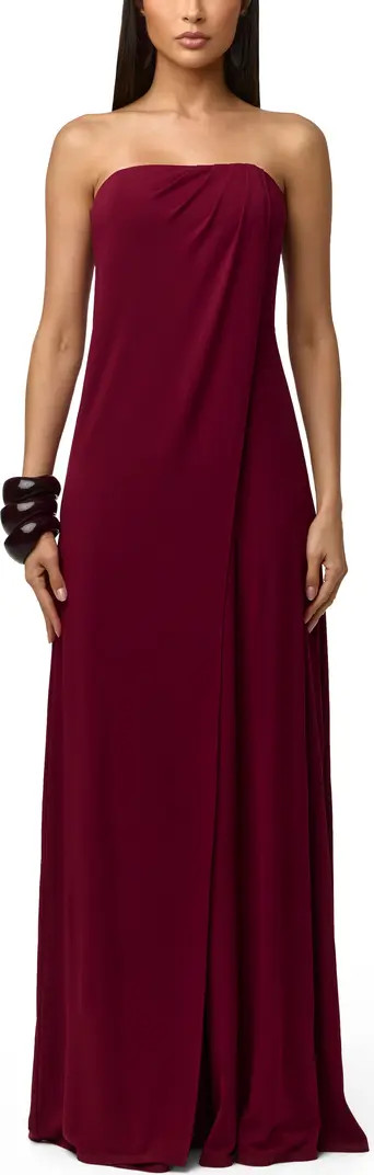 Slinky Strapless Tube Wide Leg Jumpsuit | Nordstrom