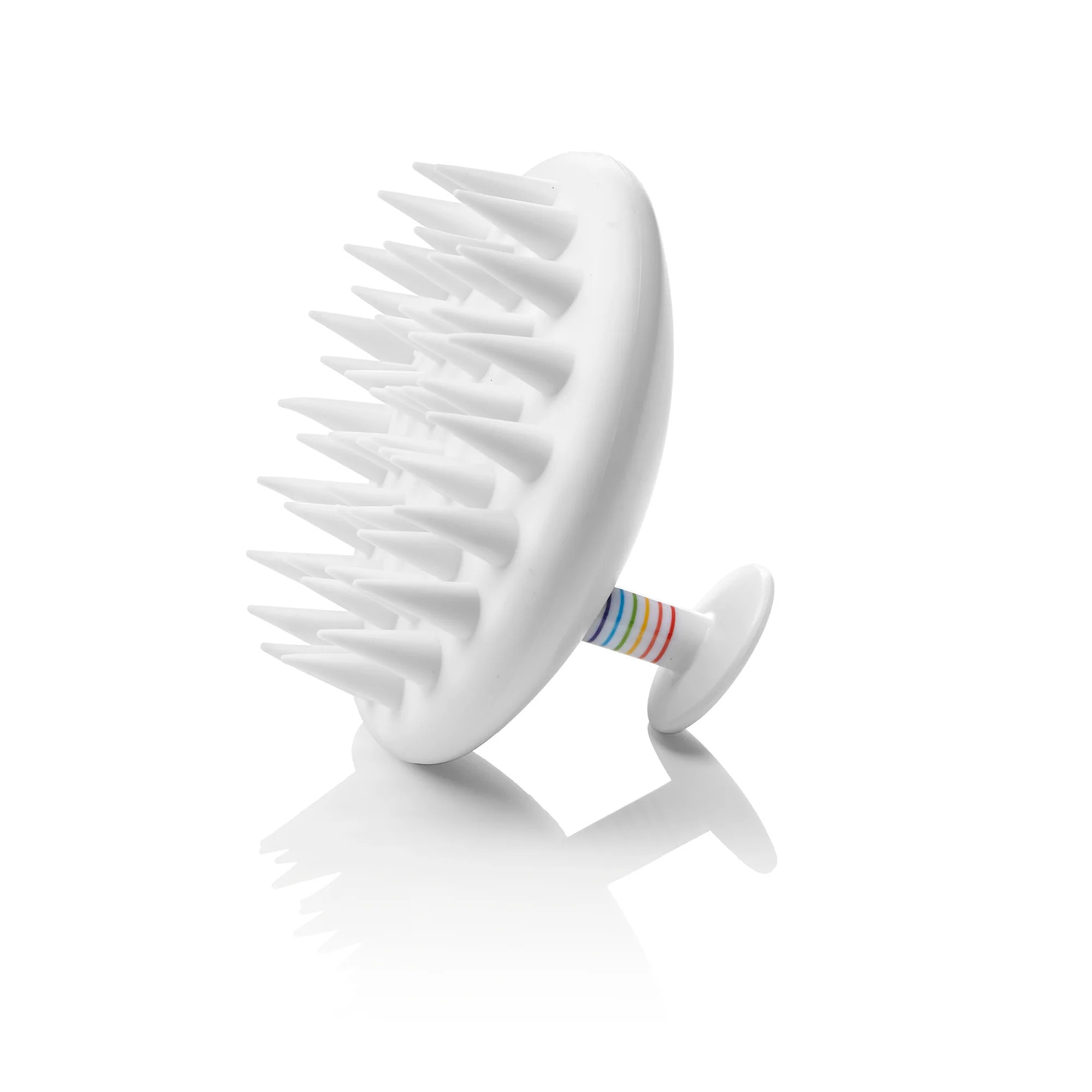 The Home Edit Scalp Massage Shampoo Brush, White Rainbow | Walmart (US)