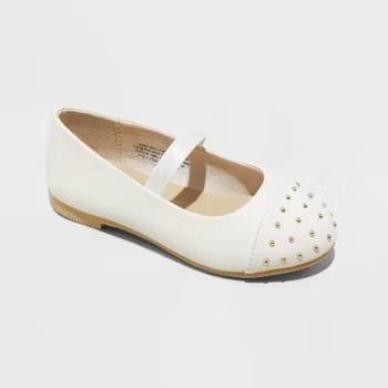 Toddler Ivy Slip-On Ballet Flats - Cat & Jack™ Gold | Target