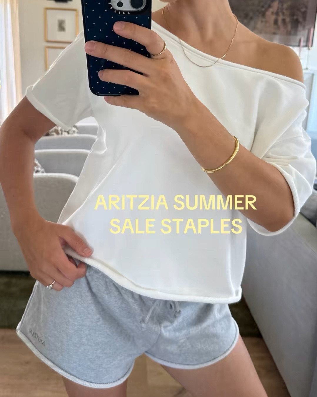 Aritzia summer sale staples!!!

Sizes: small in everything! 4 in butter shorts ⭐️✨💫

#LTKSaleAlert #LTKootd #LTKSeasonal