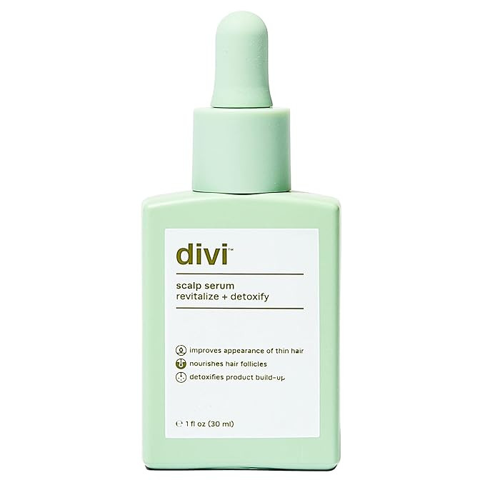 divi Scalp Serum, Revitalize and Detoxify, Aids against hair-thinning, nourishes hair follicles, ... | Amazon (US)