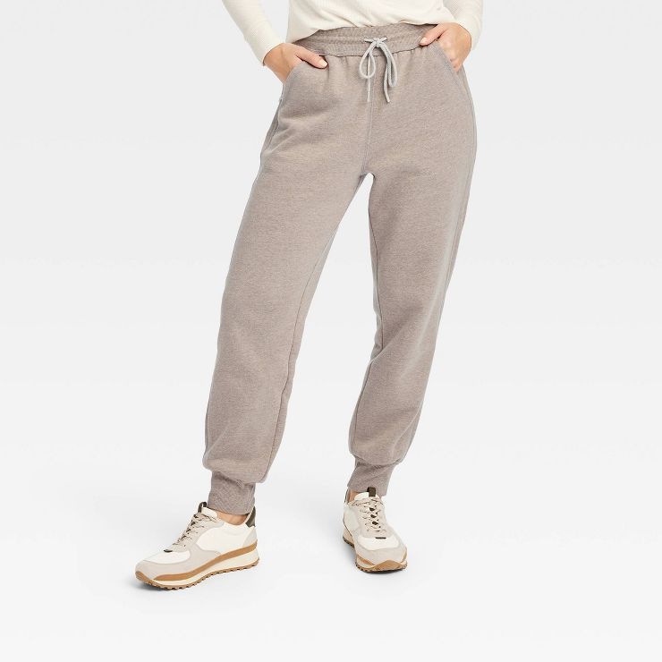 Women's High-Rise Fleece Jogger Pants - Universal Thread™ | Target