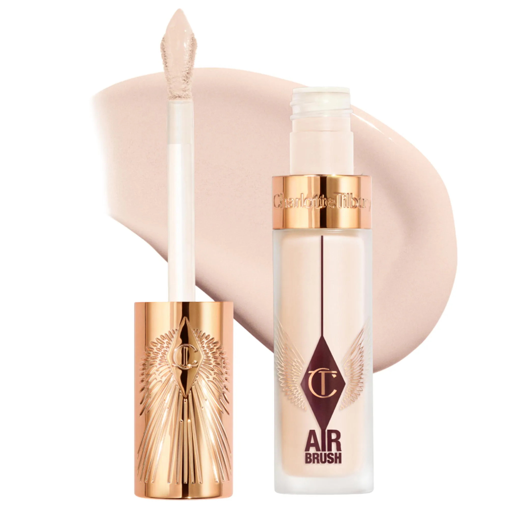 Charlotte Tilbury Airbrush Flawless Crease-Proof Long-Wear Blur Concealer with Hyaluronic Acid 3 Fair 0.29 oz/8.3 g | Sephora (US)