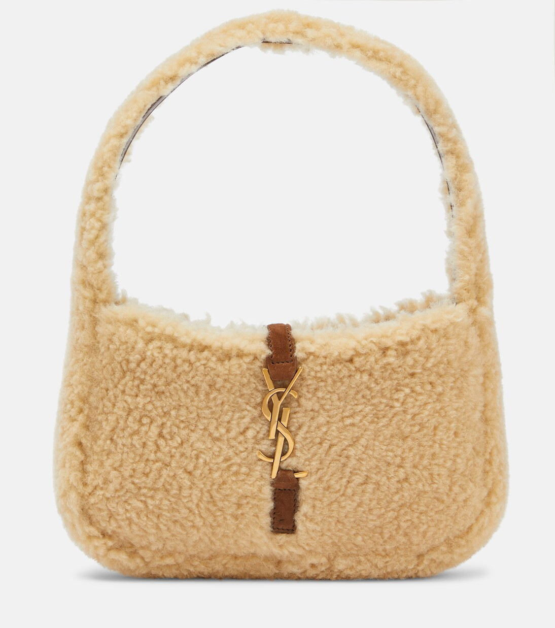 Le 5 à 7 Mini shearling shoulder bag | Mytheresa (UK)