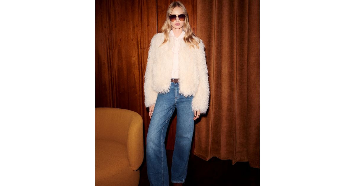 Cream Faux Fur Coat | New Look | New Look (UK)