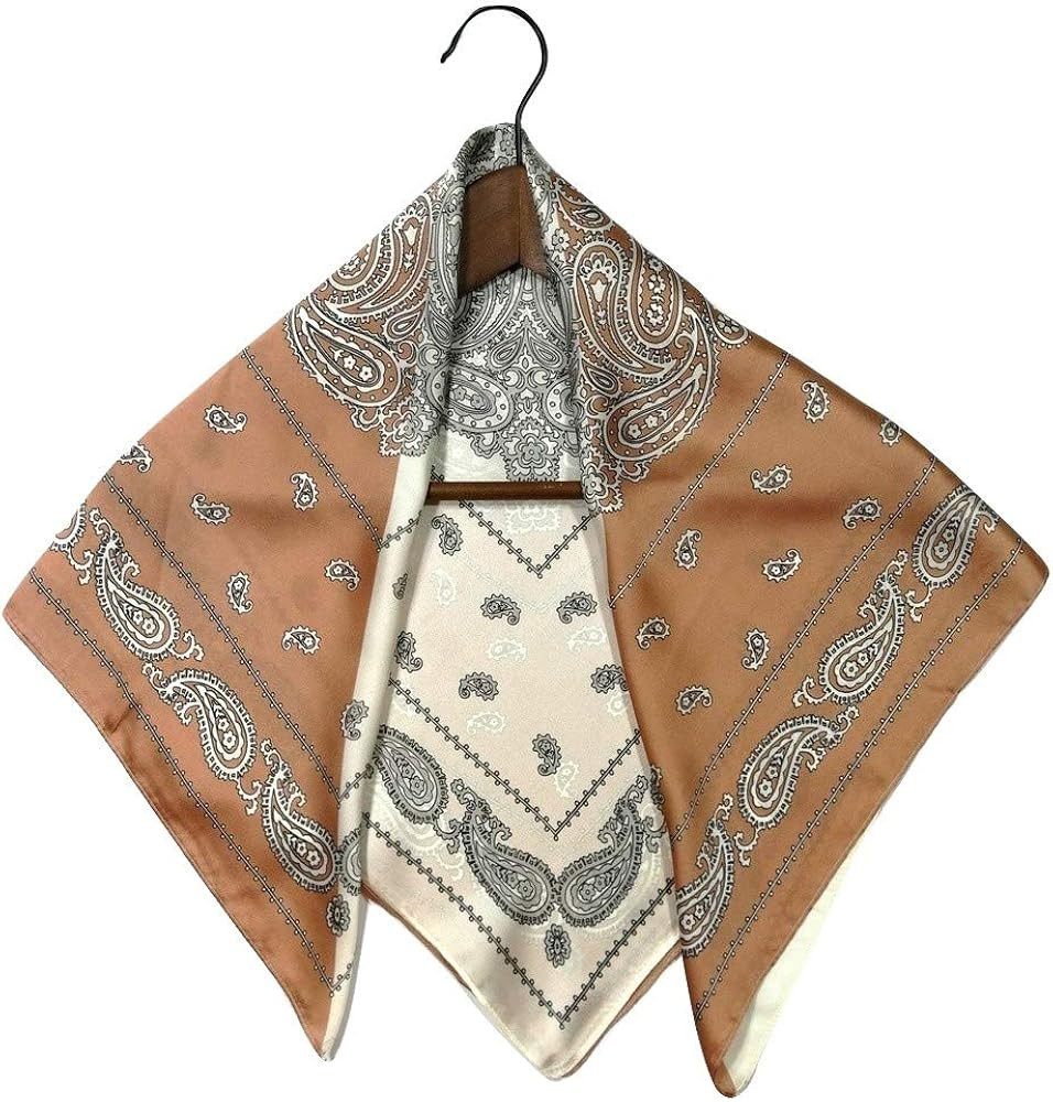 Shanlin Silk Feel Square Scarves 27" X 27" | Amazon (US)