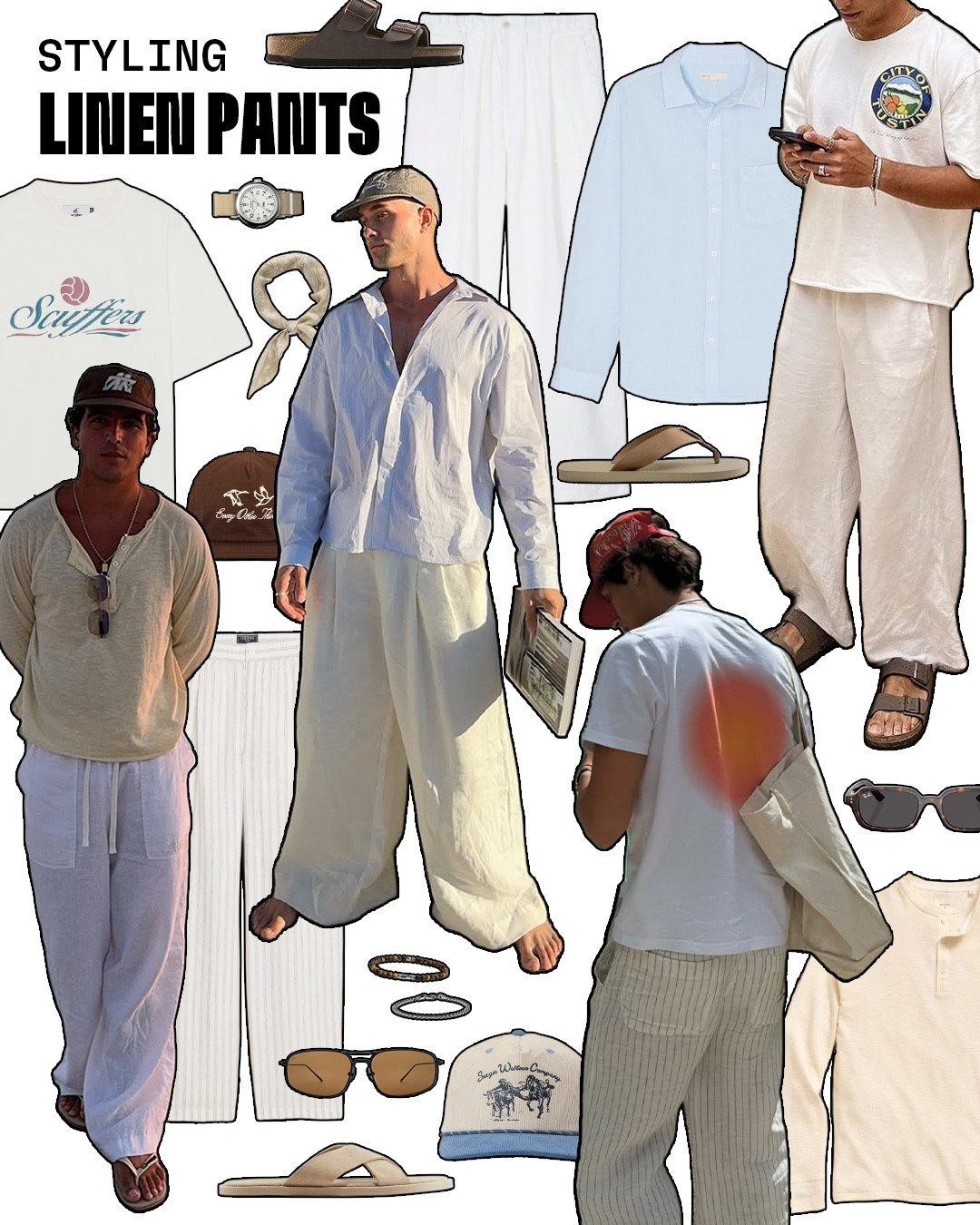 styling linen pants 3 ways ⭐️

#LTKStyleTip #LTKMens