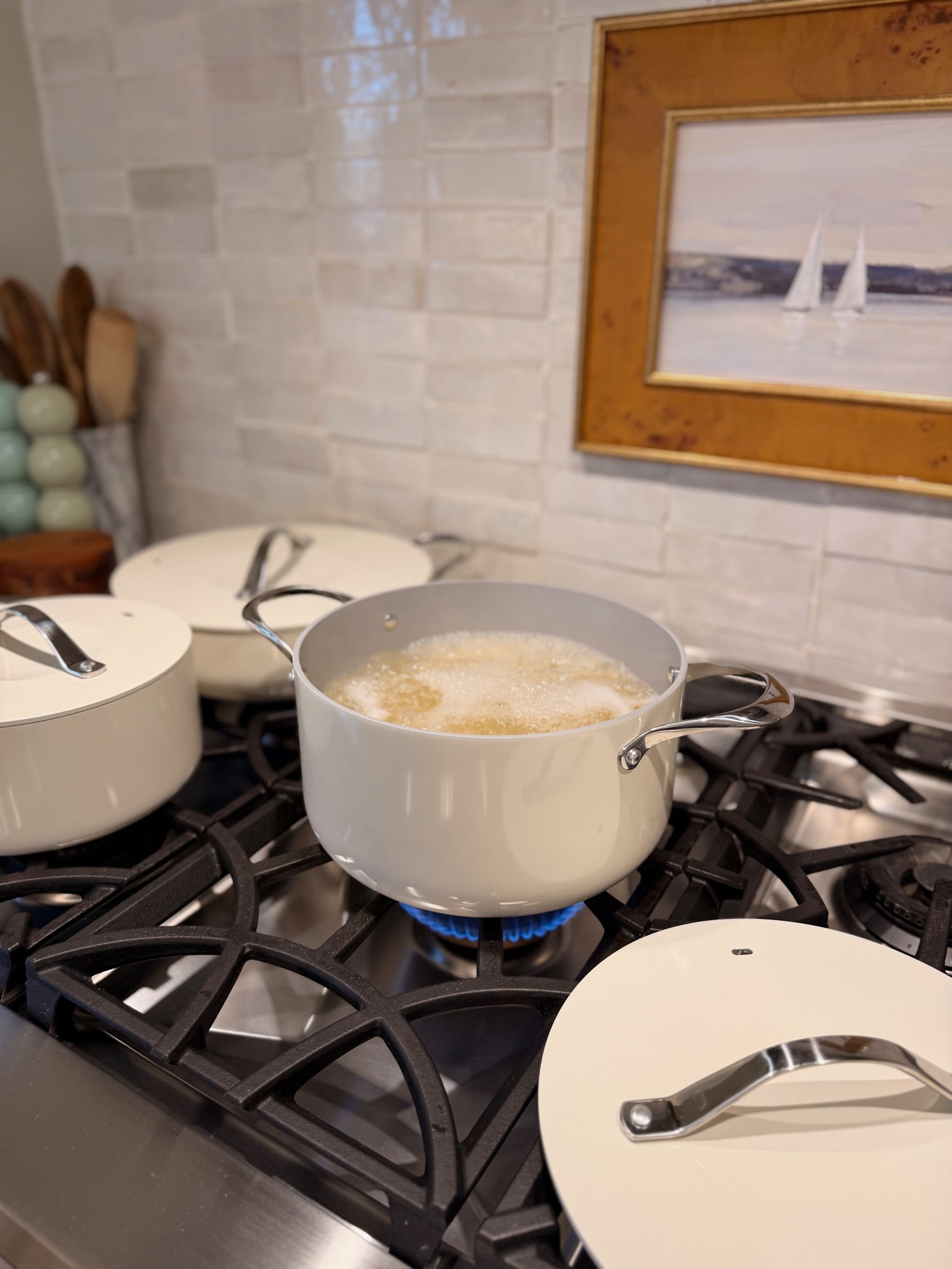 Loving @onequince ceramic, nontoxic and nonstick cookware. You can purchase individually or get a bundle of 7 pieces for under $200 (compared to $350 - $450 from similar brands!) 

#QuincePartner 

#LTKHome