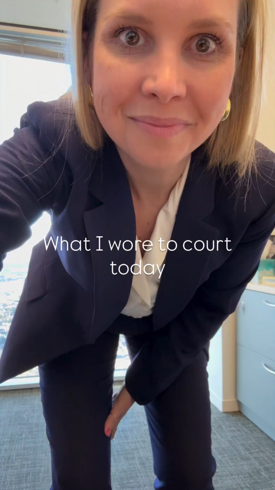 I had to pull out the good clothes today 😜 This 2-piece suit is fully stocked and comes in 3 colors. I’m wearing a size 6. Comment SHOp for details 🫶🏻

#workingmomstyle #lawyerstyle #workwearstyle #workingmoms #corporateamerica

#LTKOver40 #LTKootd #LTKWorkwear