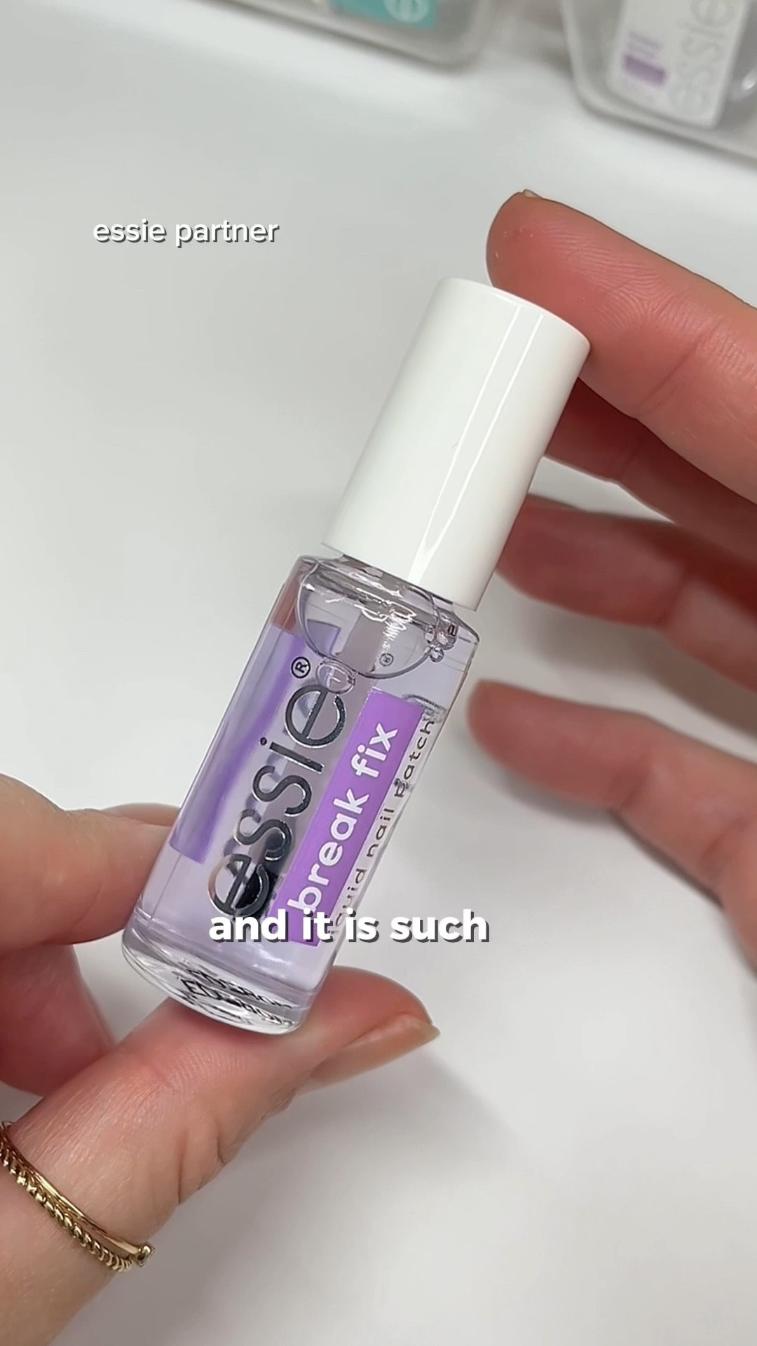 NEW⚡️essie Break Fix is the easiest way to patch a broken nail! 🩹 Grab a bottle for your purse and thank me later. #essiepartner

#nails #nailcare #essie

#LTKselfcare #LTKBeauty