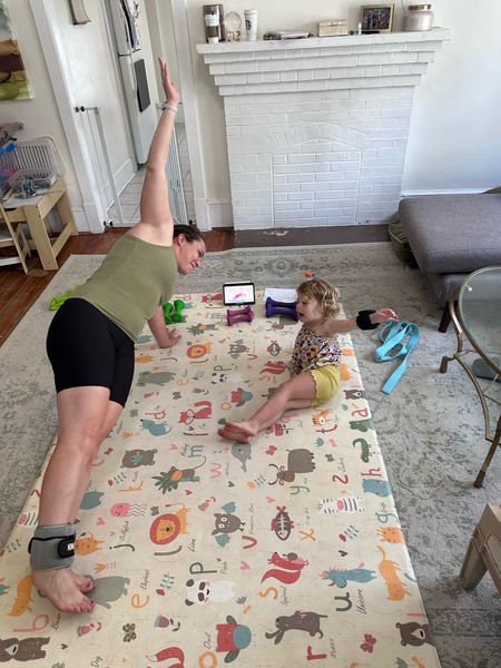 This is a play mat but also my preferred exercise mat - we've had it for 2 years and it is one of the best baby products I've ever bought. If I didn't have kids, this would still be my exercise mat. 

#LTKfamily #LTKhome #LTKbaby