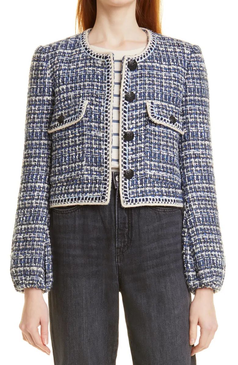 Brim Cotton Blend Tweed Jacket | Nordstrom