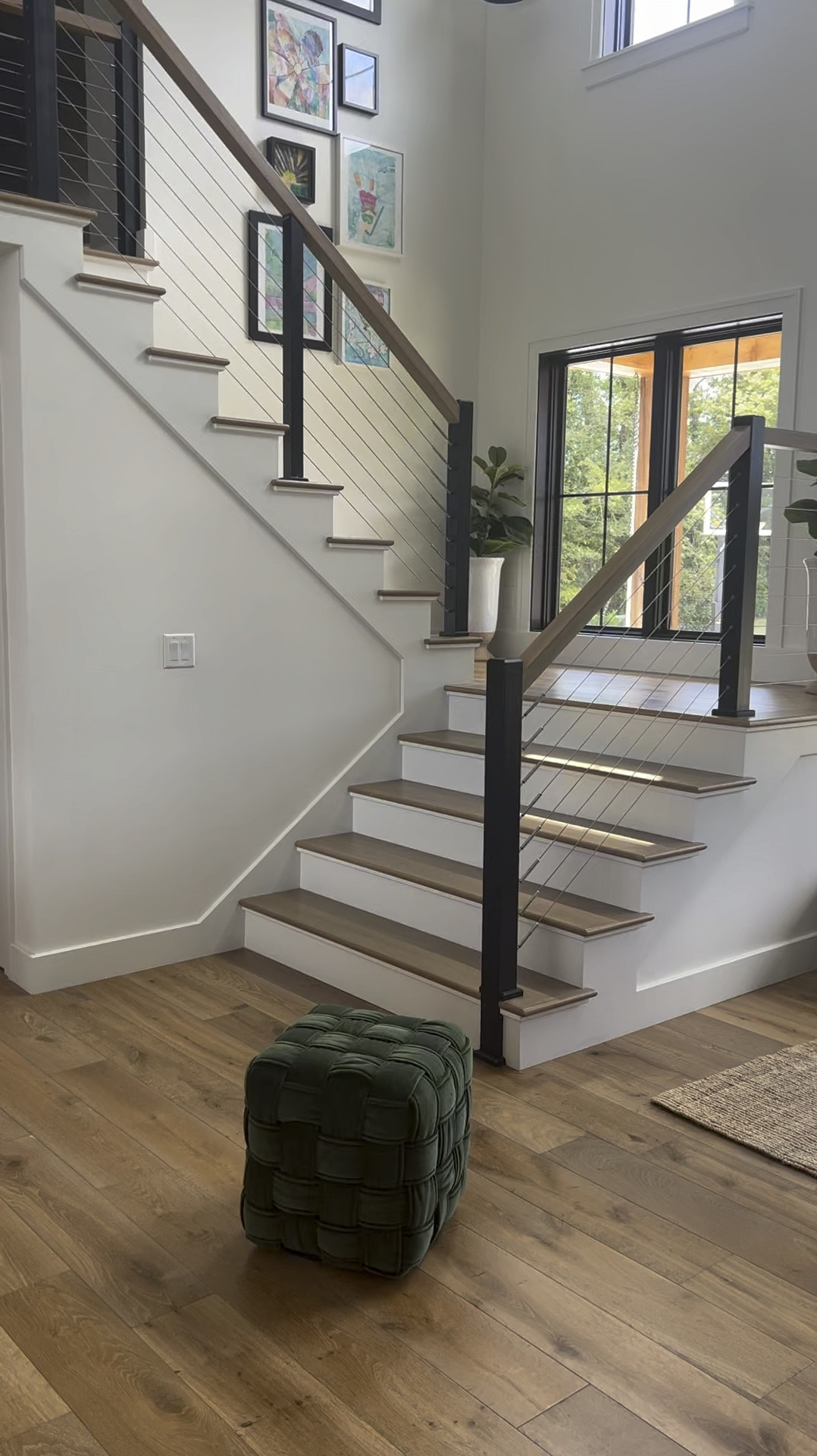 Velvet pouf ottoman from Target. Also available in gold. Home decor favorite 

#LTKHome #LTKVideo #LTKFindsUnder100