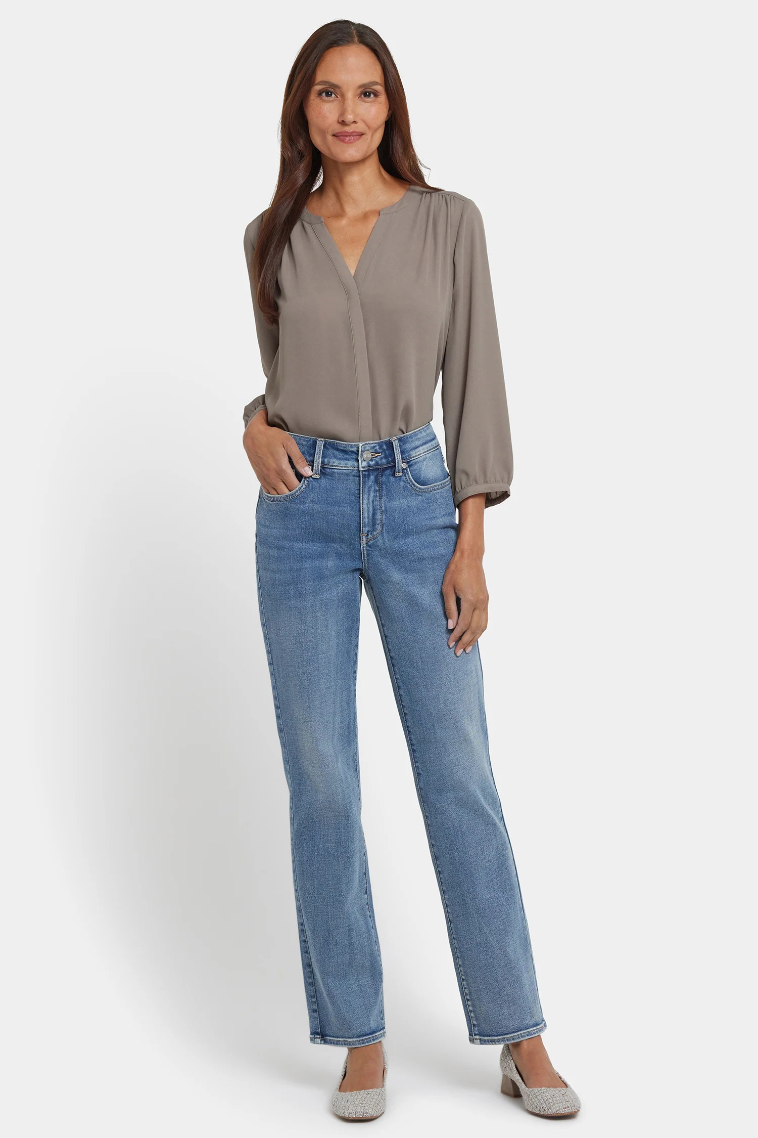 Marilyn Straight Jeans | NYDJ