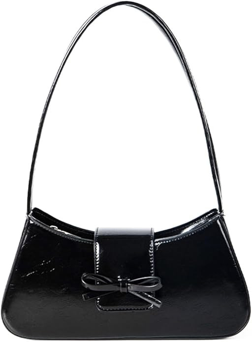 Shoulder Bags for Women Red Purse Burgundy Purse Coquette Bow Purse Trendy Red Shoulder Bag Leath... | Amazon (US)