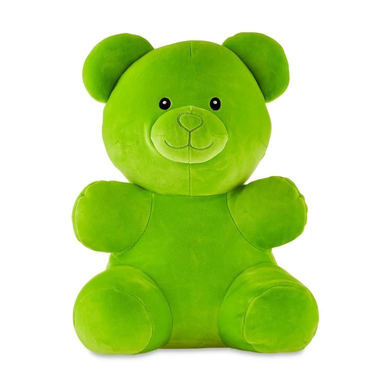 Valentine’s Day Green Gummy Bear Plush, Ages, 3+, 16”, by Way To Celebrate - Walmart.com | Walmart (US)