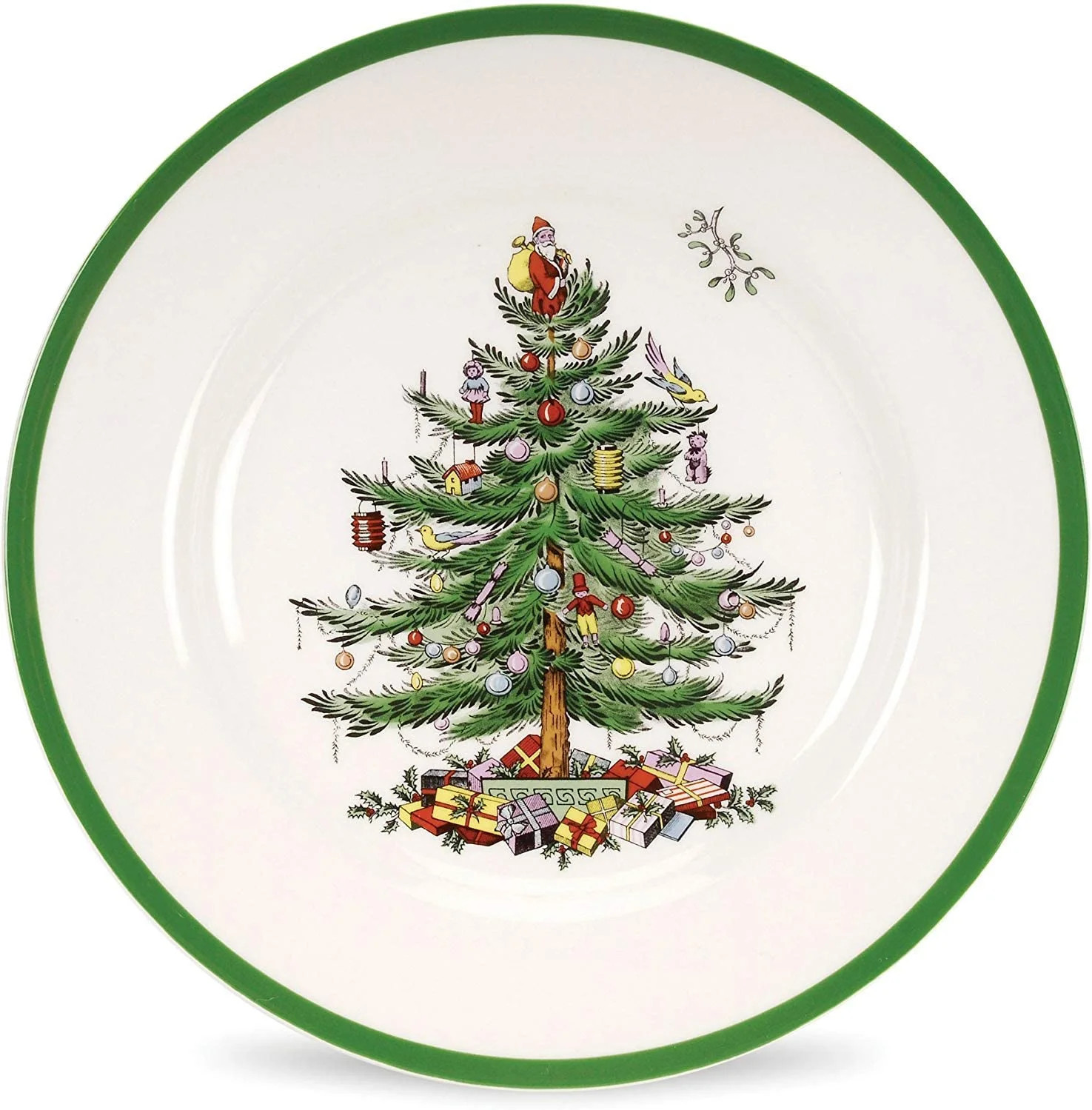 Spode Earthenware Christmas Tree 10.5 Inch Dinner Plate | Walmart (US)