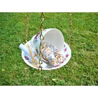China Tea Cup Bird Feeder | Etsy (US)