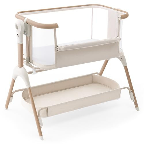 HARPPA Cuddly Signature Baby Bassinet, BSA Certified, Washable Mattress | Amazon (US)