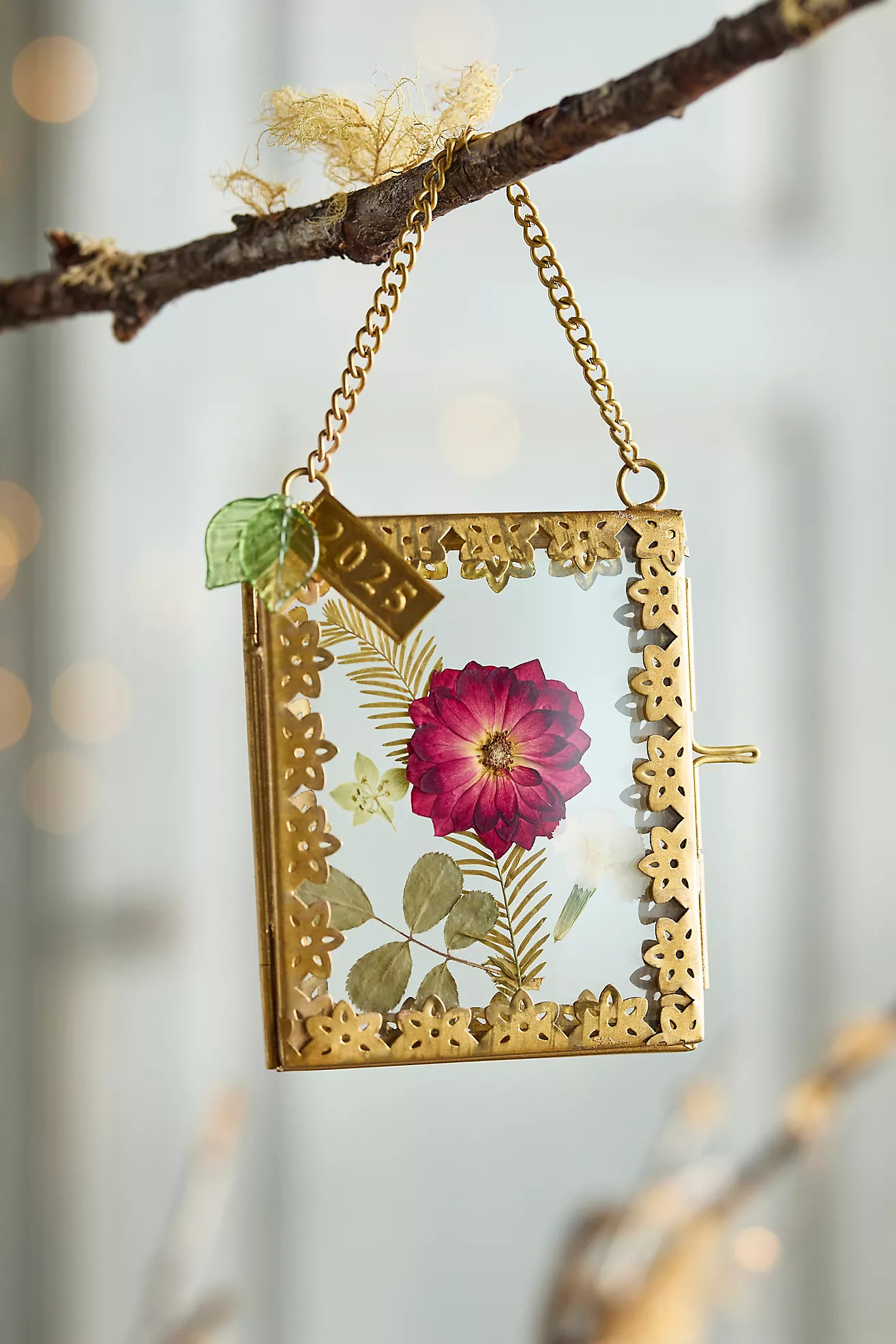 Gold Filigree Frame Ornament, 2025 | Anthropologie (US)