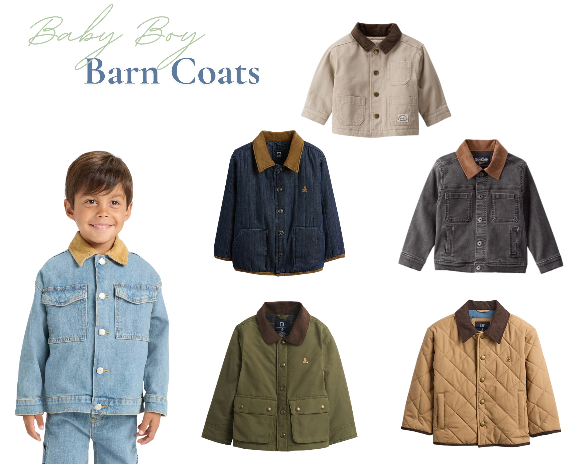 Barn coats are all on trend this season and we can't forget to dress up the baby boys! I sourced some super cute ones! 

 #LTKBump #LTKKids #LTKFamily